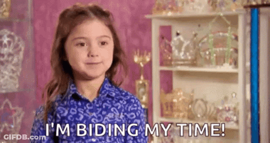 Kailia Posey Biding Time Meme GIF