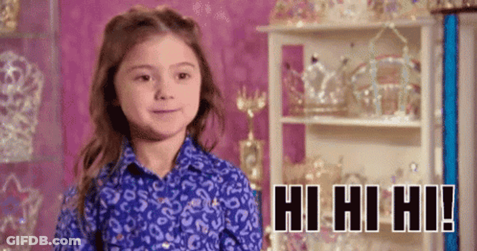 Kailia Posey Funny Face Smile GIF