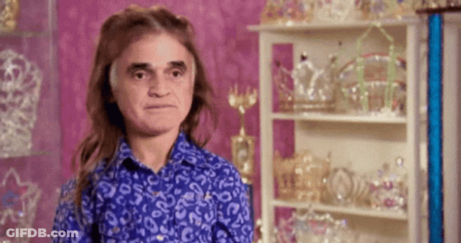 Kailia Posey Funny Old Face Meme GIF