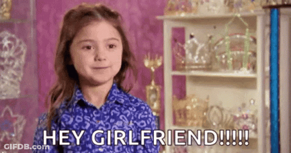 Kailia Posey Hey Girlfriend Meme GIF