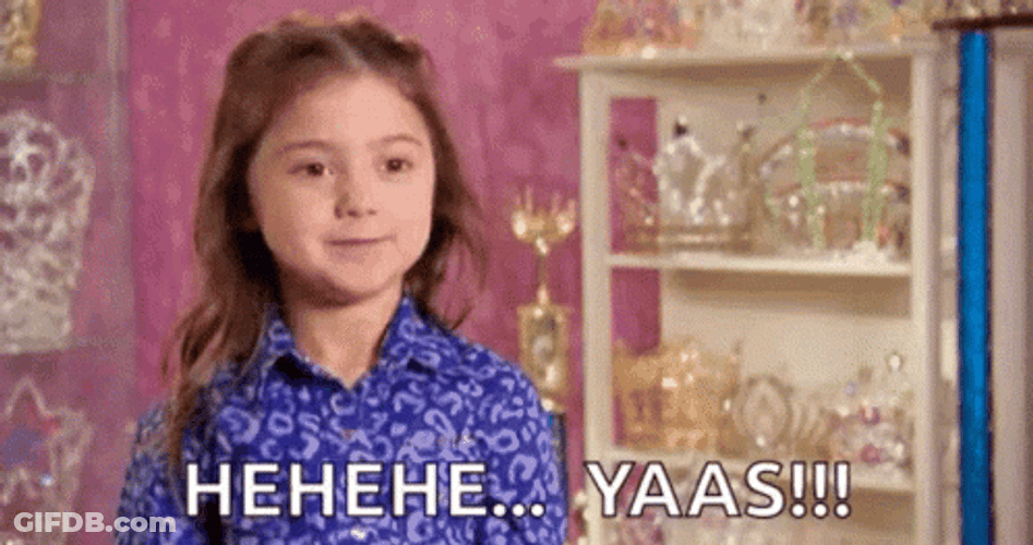 Kailia Posey Laughing Yas Reaction GIF