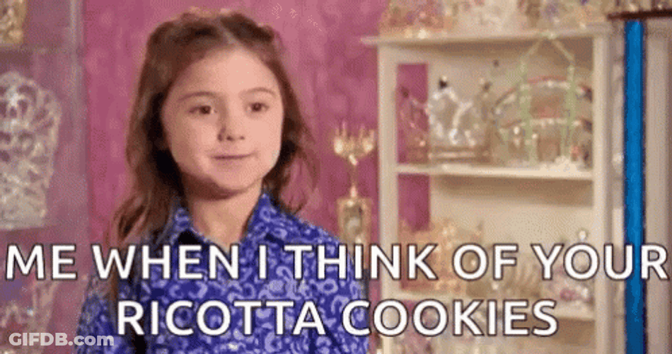 Kailia Posey Ricotta Cookies Parody GIF