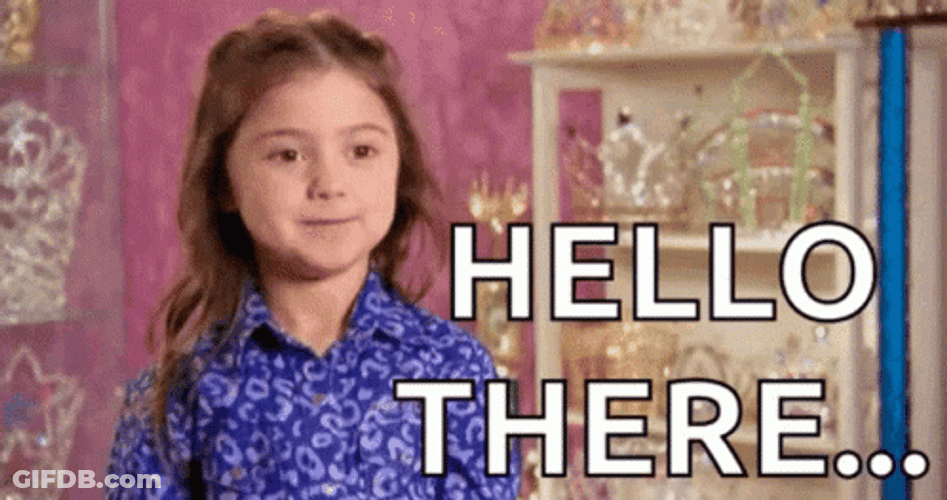 Kailia Posey Silly Face Hello There GIF