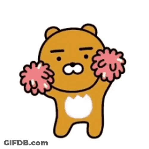 Kakao Ryan Cheering GIF