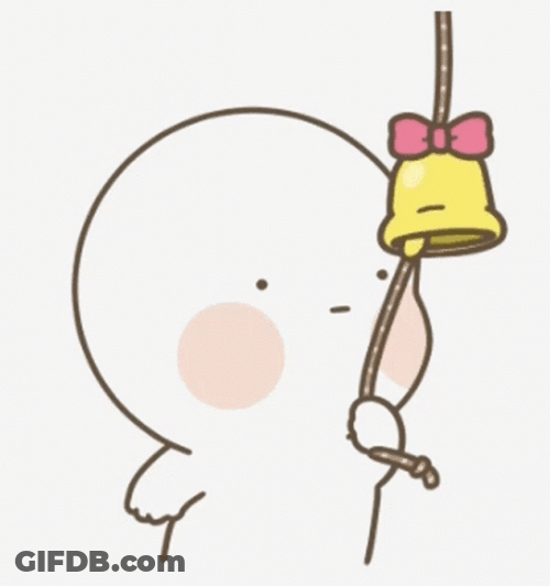 Kakaotalk Ompangie Ringing Bell GIF