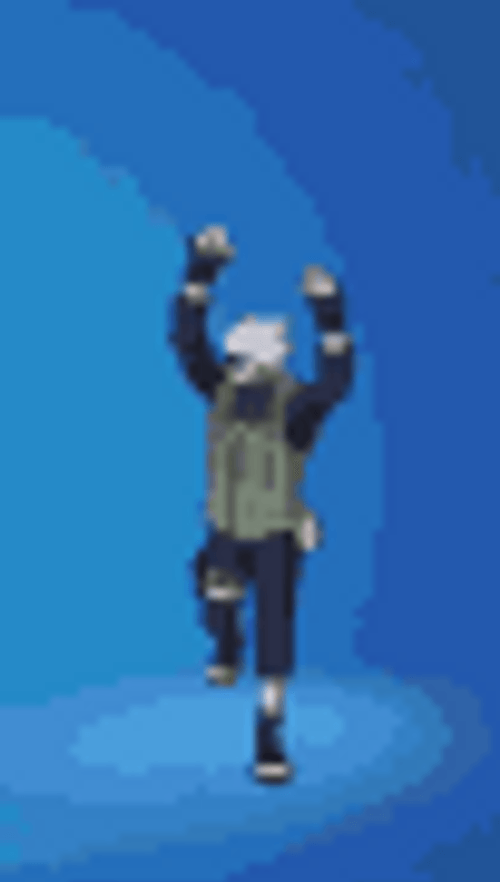 Kakashi Back Flips GIF