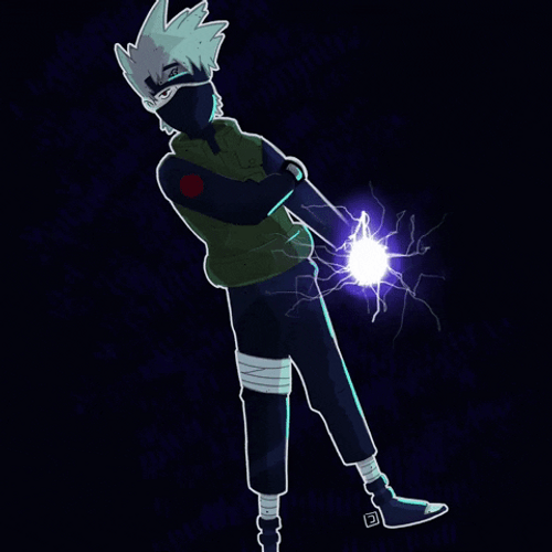 Kakashi Chidori Technique GIF
