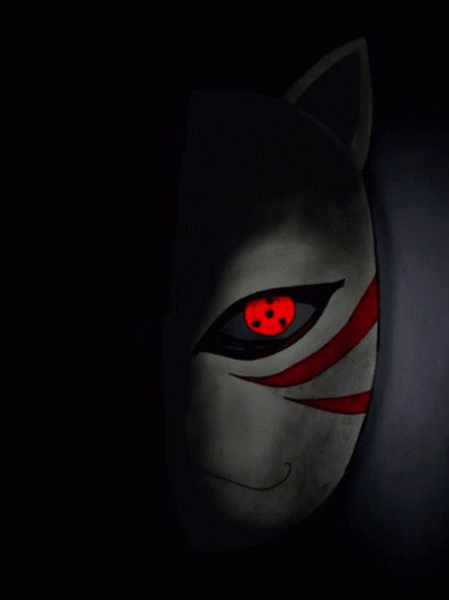Kakashi Fading Anbu Mask GIF