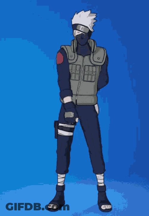 Kakashi Fortnite GIF