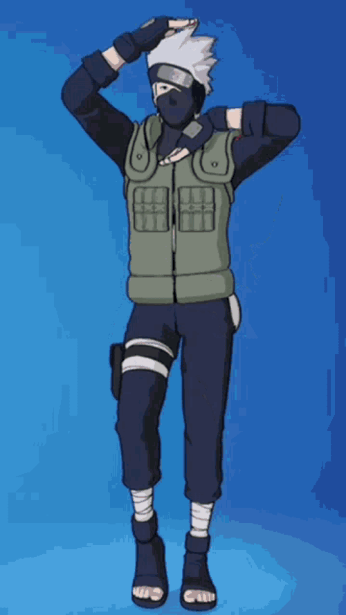 Kakashi Fortnite Kakashi Hatake GIF
