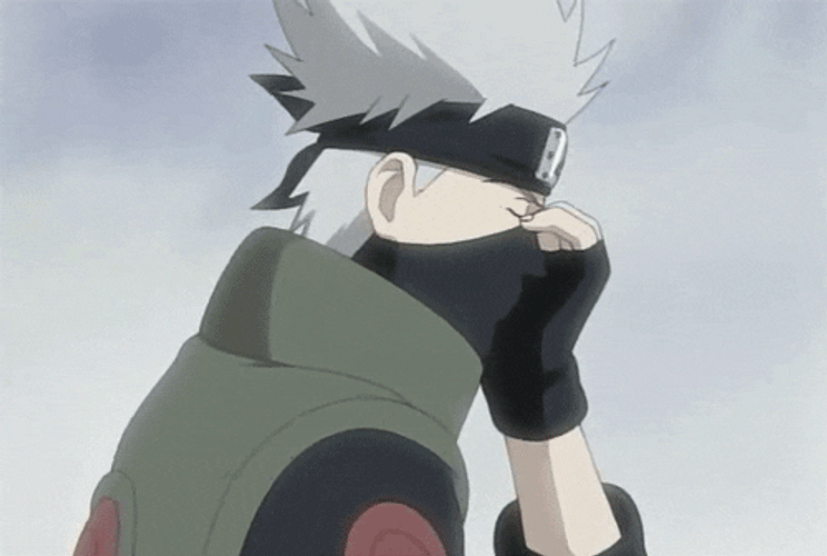 Kakashi Funny Lips GIF
