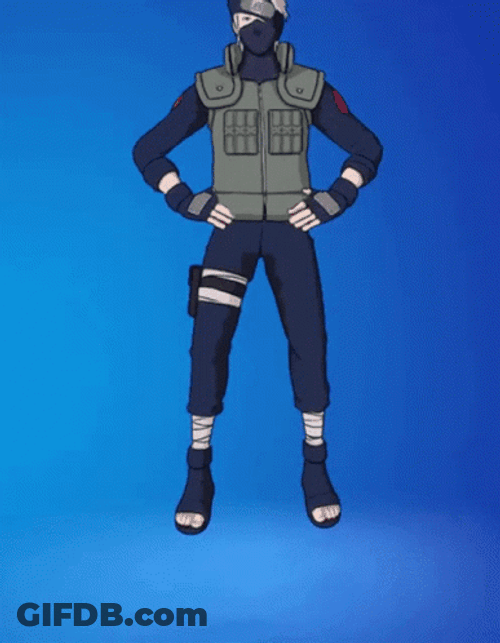 Kakashi Hatake Macarena L Dance GIF