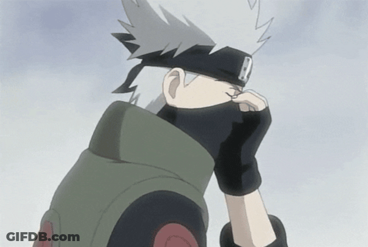 Kakashi Hatake Naruto Funny Lips GIF