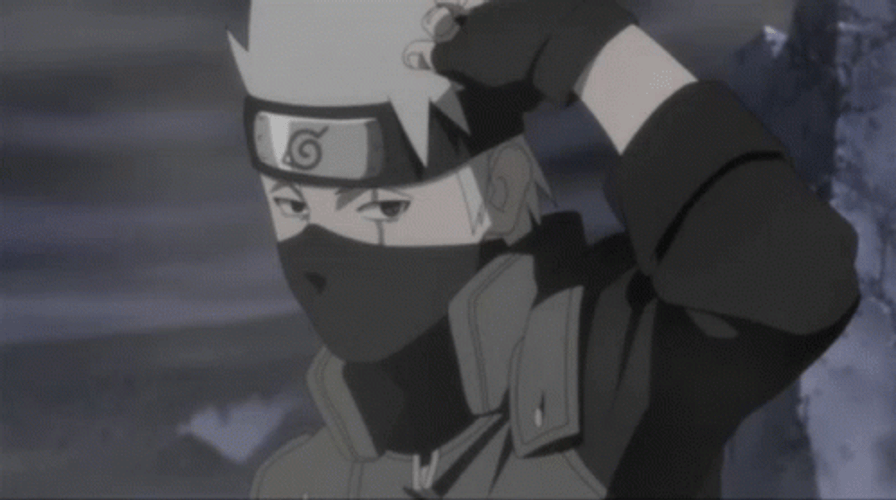 Kakashi Hatake Naruto Thumbs Up GIF