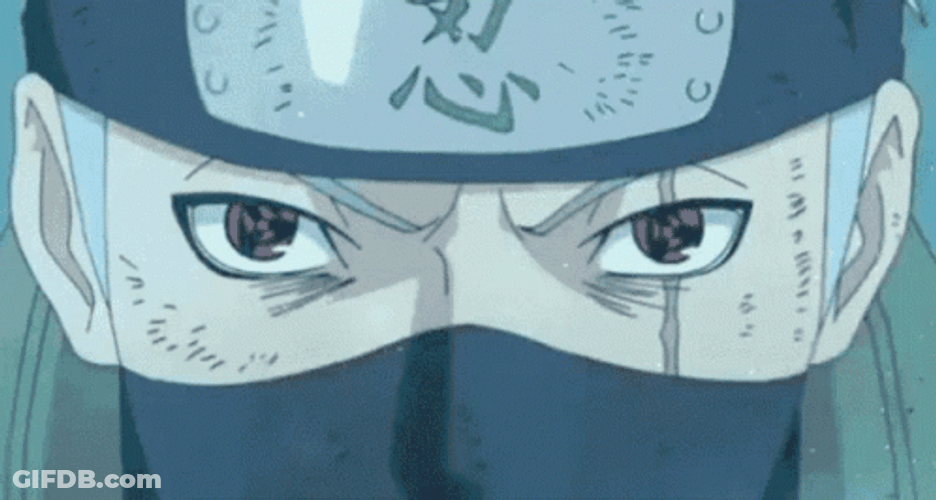 Kakashi Hatake Sharingan Complete Body Susanoo Naruto GIF
