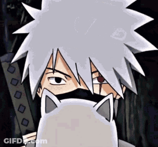 Kakashi Hatake Sharingan Eye Compilation GIF