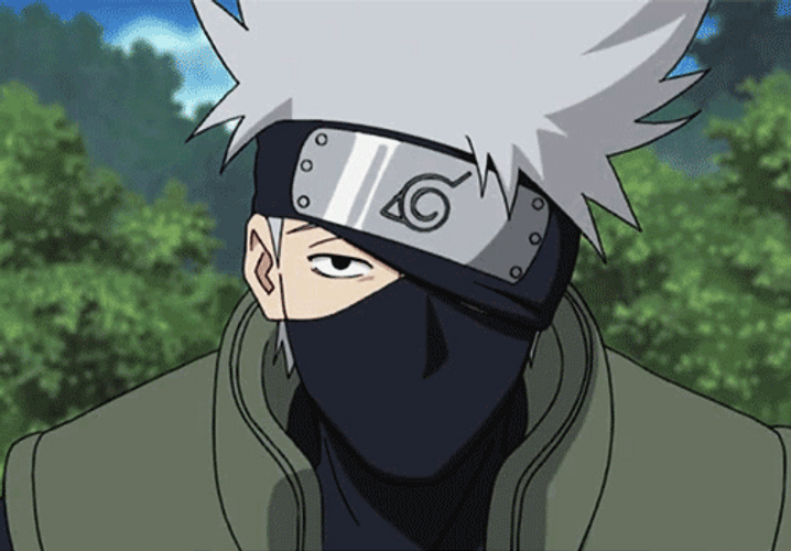 Kakashi Hatake Sharingan Eye Effect GIF