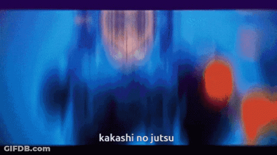 Kakashi No Jutsu Naruto Edit GIF