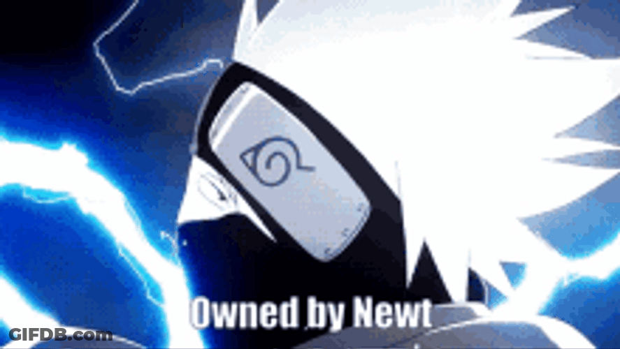 Kakashi Sharingan Finger Class Chidori GIF