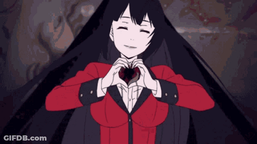 Kakegurui Cast Zoom In Loop GIF