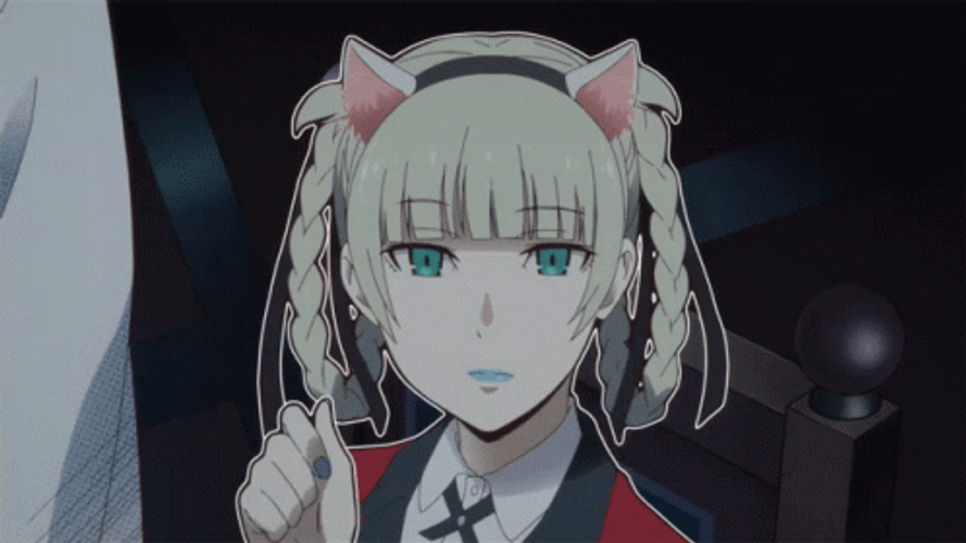 Kakegurui Kirari Momobami Nya GIF