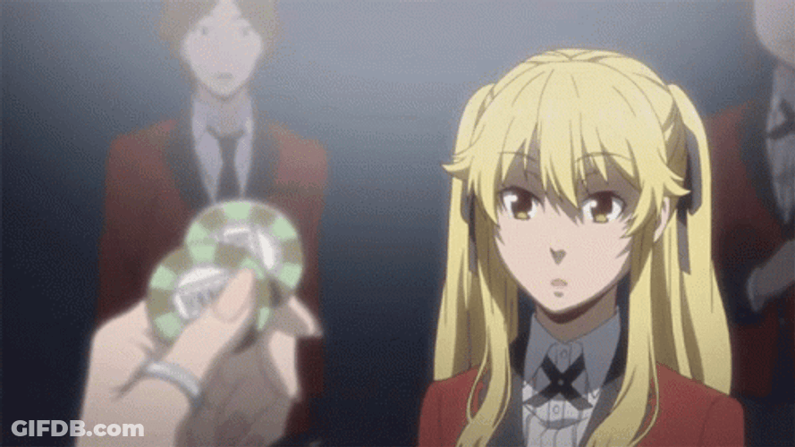 Kakegurui Mary Saotome Laugh GIF