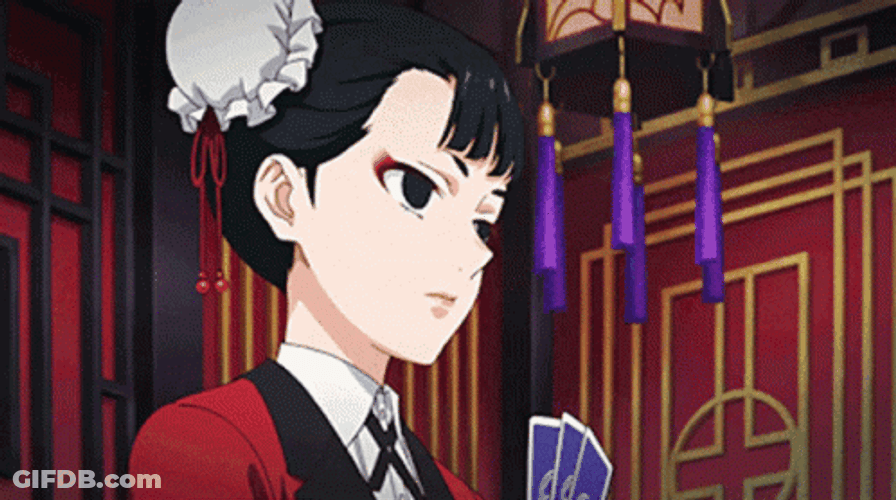 Kakegurui Miri Yobami Miyo Inbami GIF