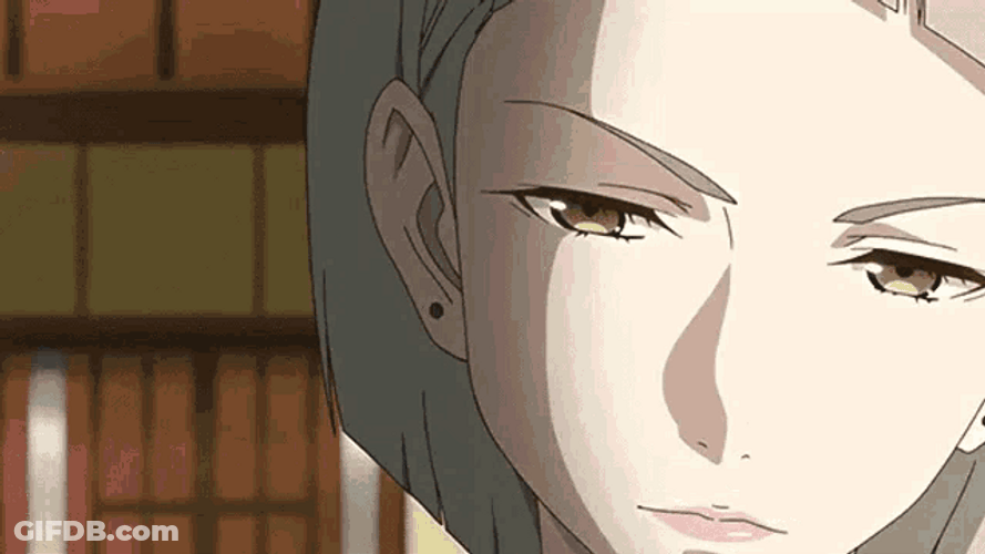 Kakegurui Miroslava Honebami Finger Point GIF