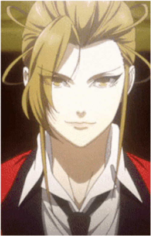 Kakegurui Rei Batsubami Glove Off GIF
