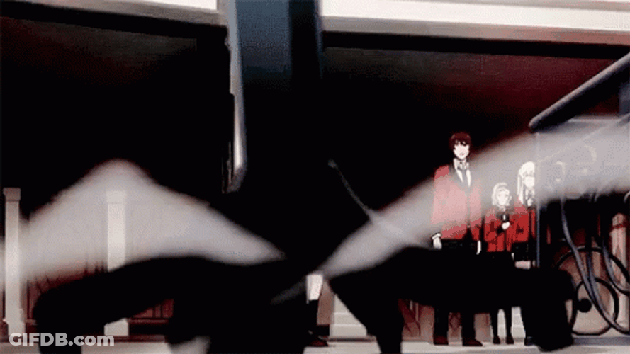 Kakegurui Runa Yomozuki Spin GIF
