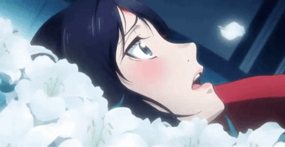 Kakegurui Sayaka Igarashi Scared GIF