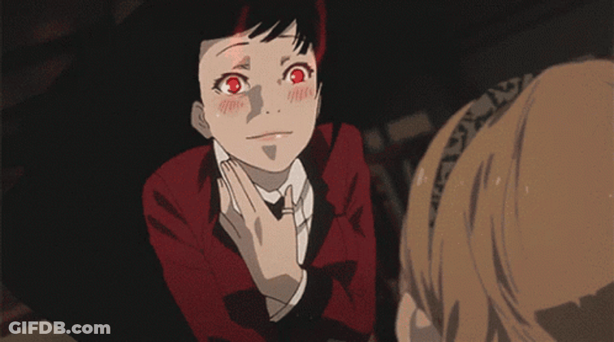 Kakegurui Yumeko Jabami Crazy Anrgry GIF