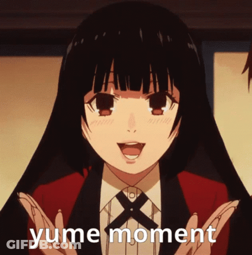 Kakegurui Yumeko Jabami Moment GIF