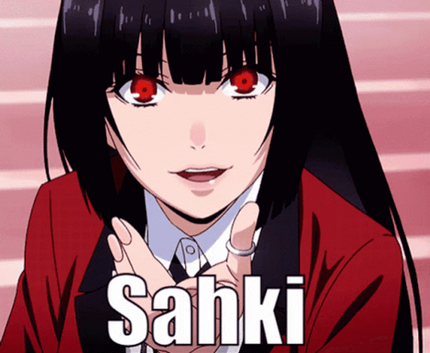 Kakegurui Yumeko Jabami Sahki GIF