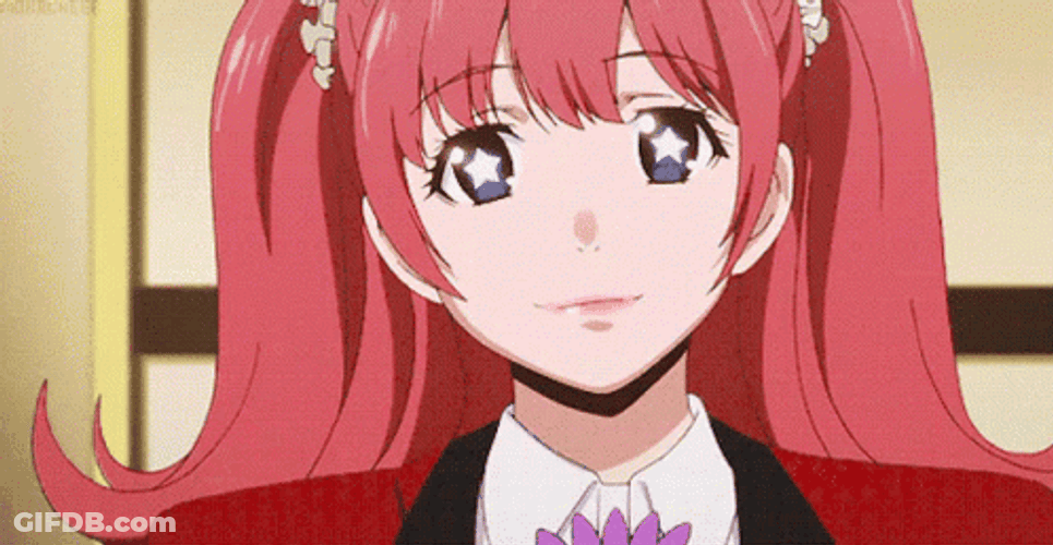 Kakegurui Yumemi Yumemite Peace Wink GIF