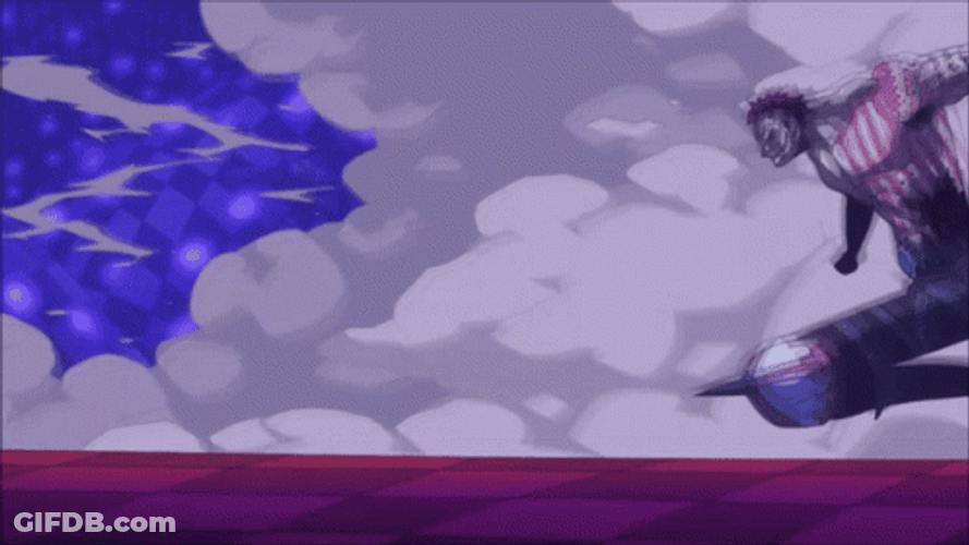 Kaku Mochi Luffy Haki One Piece GIF
