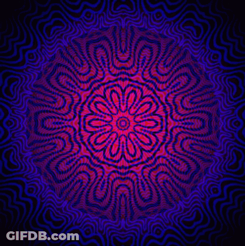 Kaleidoscope Pattern Fractal GIF