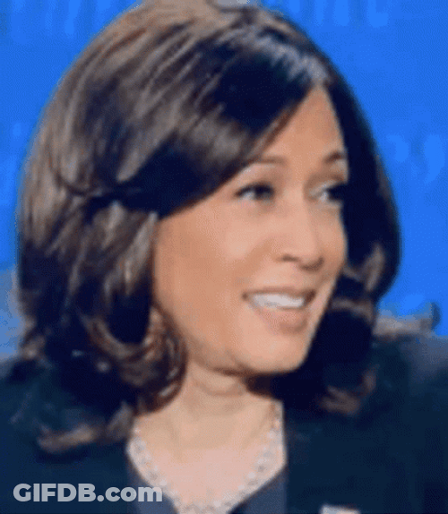 Kamala Harris Blinking Eyes GIF