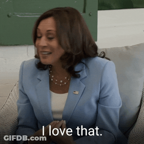 Kamala Harris Love This Much GIF
