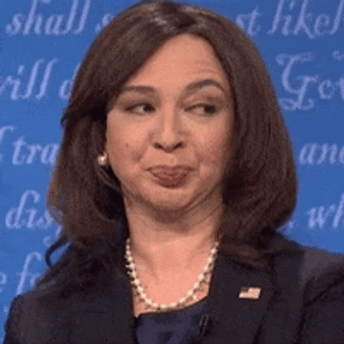 Kamala Harris Shady Facial Expression GIF