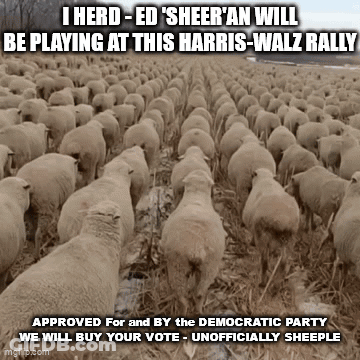 Kamala Harris Sheeple GIF
