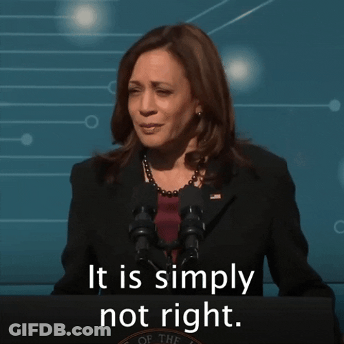 Kamala Harris So No Head GIF