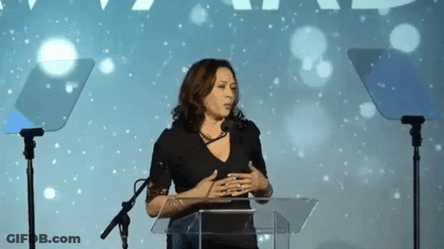 Kamala Harris Speech GIF
