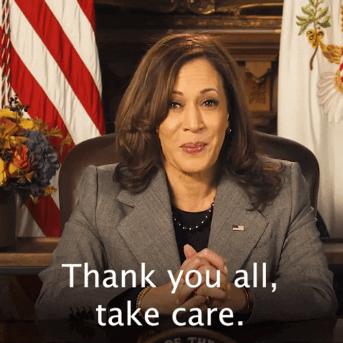 Kamala Harris Speech Thank You All GIF
