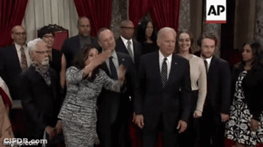 Kamala Harris With Government Officials GIF