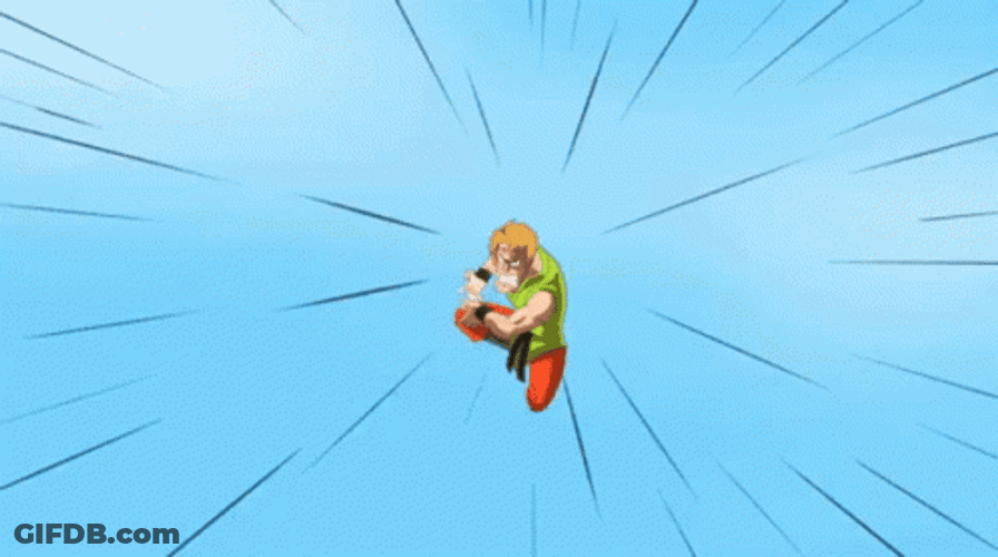 Kamehameha Wave DBZ Parody Shaggy GIF