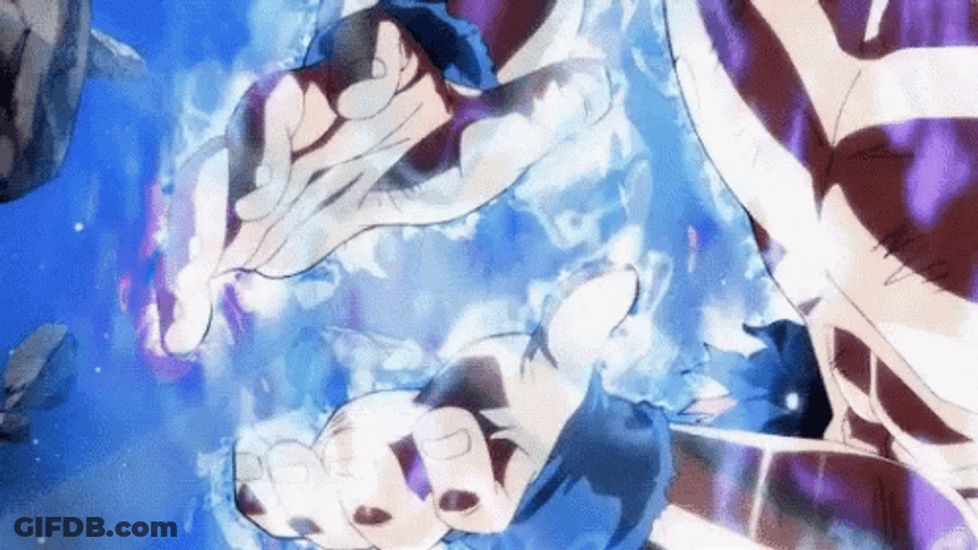 Kamehameha Wave Dragonball Super Goku GIF