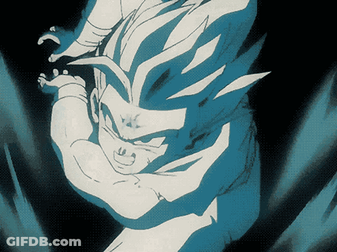 Kamehameha Wave Gohan SSJ2 GIF