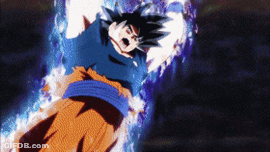 Kamehameha Wave Goku Ultra Instinct Jiren GIF