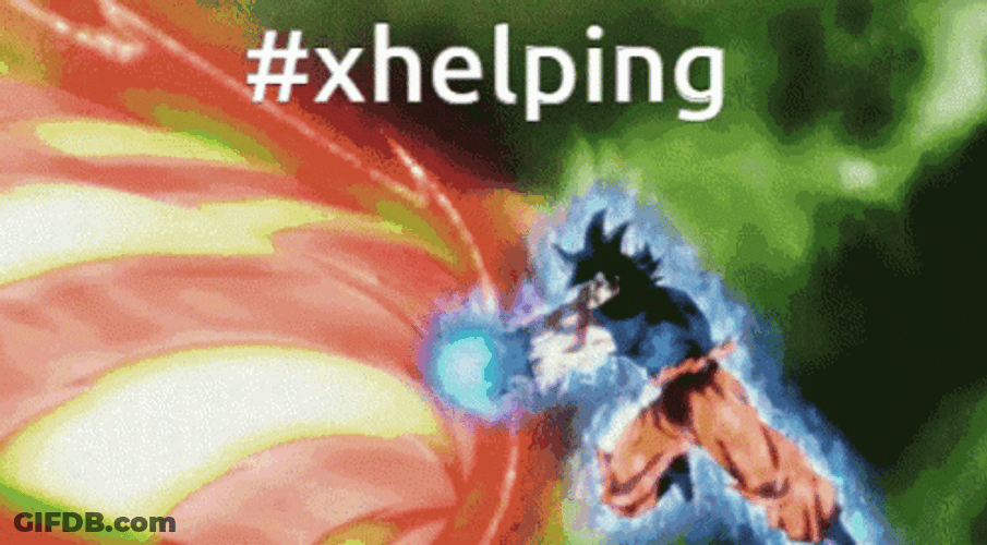 Kamehameha Wave Goku Xhelping GIF
